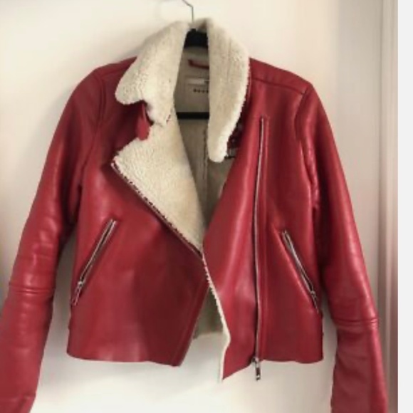 BlankNYC Red Leather Jacket - Picture 3 of 3